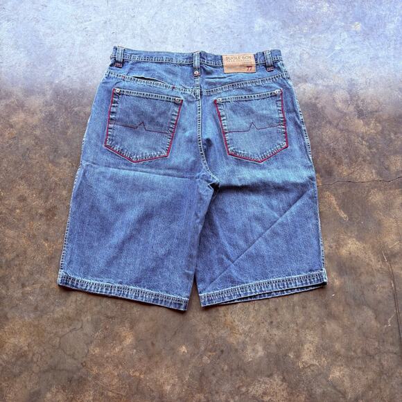 Crazy Vintage Baggy Bugle Boy‎ Jorts - Picture 1 of 6
